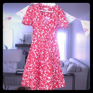 Boden wrap around dress